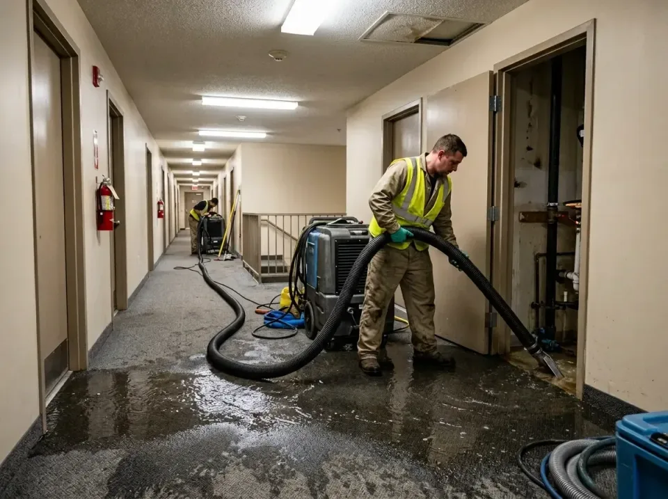multi-unit-apartment-hallway-f-005 — frequently asked questions, Emergency Burst Pipe Water Extraction & Removal in Battle G…